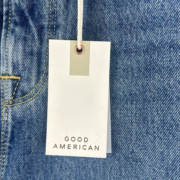 NWT Good American “Good Boy” Curvy Straight Leg Jeans - Picture 5 of 12